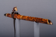 Honduran Rosewood Burl Native American Flute, Minor, Mid A-4, #J42F (6)